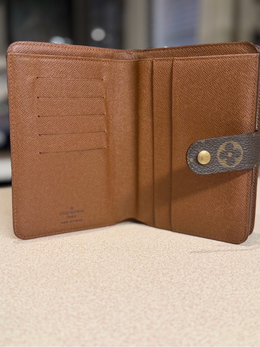 Louis Vuitton Monogram Porte-Papier Zippe Wallet. - Picture 6 of 13